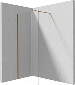 Deante Prizma Ścianka prysznicowa walk-in 90 cm KTJ_C39P