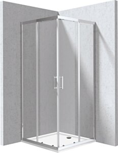 Deante Funkia Evo Kabina prysznicowa z brodzikiem kwadratowa 90x90 cm KYCP0099P