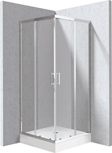 Deante Funkia Evo Kabina prysznicowa z brodzikiem kwadratowa 90x90 cm KYCZ0099P