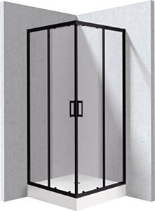 Deante Funkia Evo Kabina prysznicowa z brodzikiem kwadratowa 90x90 cm KYCZN099P
