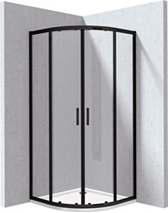 Deante Funkia Evo Kabina prysznicowa z brodzikiem półokrągła 90x90 cm KYPPN099P
