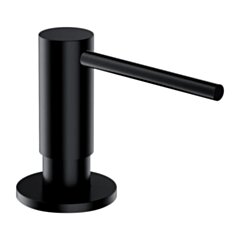 Omnires MODERN PROJECT dozownik mydła w płynie, nablatowy, czarny mat MP60723BL
