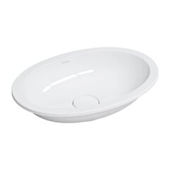 Omnires SHELL M+ umywalka podblatowa, 48 x 31 cm, biały połysk SHELL480UPBP