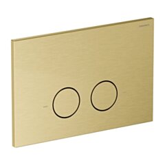 Omnires STEEL-R45 przycisk spłukujący ze stali nierdzewnej, mosiądz szczotkowany ST45PS1BSB