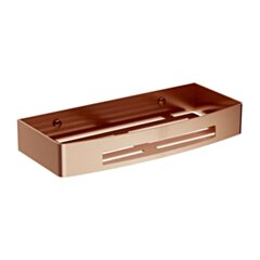 Omnires UNI koszyk prysznicowy, 30 x 5 x 13 cm, miedź szczotkowana UN10331CPB