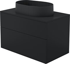 Deante Prizma Szafka umywalkowa z umywalką granitową - 55x35 cm SDNB8SNU6S