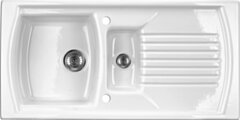 Deante Lusitano Zlewozmywak ceramiczny 1.5-komorowy z ociekaczem ZCL_651N