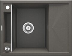 Deante Magnetic Zlewozmywak granitowy magnetyczny 1-komorowy z ociekaczem ZRM_T11A