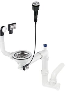 Deante Space-Saver Syfon do zlewozmywaka granitowego 1-komorowego - Space-Saver ZXY_9982