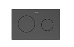 ROCA PL10 - przycisk podwójny PVD Brushed Titanium Black CR-A8901890NM