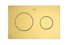ROCA PL10 - przycisk podwójny PVD BRUSHED GOLD CR-A8901890VA