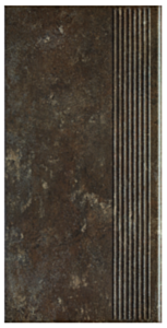 Paradyż Ilario Brown Stopnica Prosta 30x60 G1
