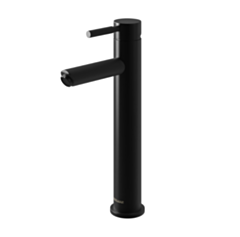 Kohlman Roxin Black bateria umywalkowa stojąca wysoka czarny mat QB170RB