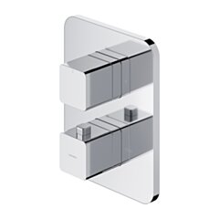 Omnires PARMA termostatyczna bateria prysznicowo-wannowa podtynkowa, chrom połysk PM7436CR