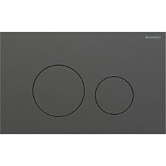 GEBERIT Przycisk Geberit Sigma40, przedni, stal nierdzewna czarny chrom, okrągły GEB-115.628.QD.1