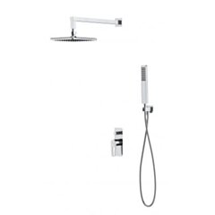 CERSANIT SET B253 ZESTAW PODTYNKOWY MILLE Z BATERIĄ WAN-NATR CHROM CERSANIT S952-012