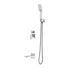 Omnires FRESH system wannowy podtynkowy, chrom połysk SYSFRW01CR