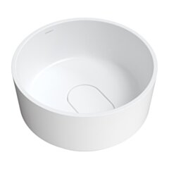 Omnires CADENCE M+ umywalka nablatowa, ø42 cm, biały mat CADENCER420BM