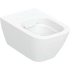 GEBERIT Geberit Smyle Square Wisząca miska WC, lejowa, B35cm, H33cm, T54cm, ukryte mocowania, Rimfree, KeraT GEB-500.208.01.8