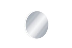 Excellent Lumiro lustro łazienkowe 80 cm okrągłe oświetlenie LED mata grzewcza, rama akrylowa DOEX.LU080.AC