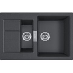 FRANKE Zlew S2D 651-78 Tetronite onyx ZLF-143.0618.687