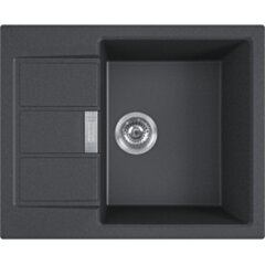 FRANKE Zlew.S2D 611-62 Tectonite Onyx ZLF-143.0618.665