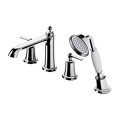 Omnires ARMANCE bateria wannowa 4-otworowa, chrom połysk AM5232CR