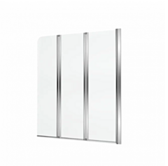 Excellent Fliper parawan nawannowy 120x140 cm 3-częściowy prawy, powłoka Clean Control, chrom KAAX.1309.1200.PR