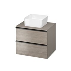 CERSANIT SZAF Z BLATEM VIRGO 60 SZARA(CZAR.UCH) SZC-V S522-023