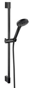 FERRO HORN natrysk przesuwny, 3F, czarny FE-N370BL-B