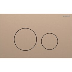 GEBERIT Przycisk Geberit Sigma40, przedni, stal nierdzewna czerwone złoto, okrągły GEB-115.628.QB.1