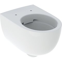 GEBERIT Geberit Selnova Premium Wisząca miska WC, Lejowa, B35.5cm, H37cm, T53cm, podwyższona, ukryte mocowan KOŁO M33127000 GEB-500.694.01.2