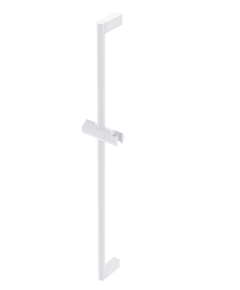 Excellent Drążek prysznicowy z uchwytem na słuchawkę prysznicową, 70 cm, biały mat AREX.SR.70WH
