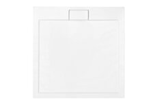 BESCO PMD Brodzik AXIM  kwadr. 90x90x2,5/4,5  + syfon  BESCO BE-BAX-90-KW