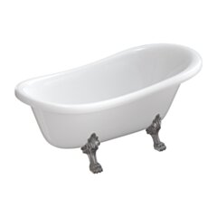 Omnires ATENA COMFORT M+ wanna wolnostojąca, 157 x 77 cm, biały połysk ATENA157BP