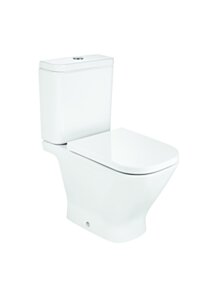 ROCA GAP SQUARE Miska WC do kompaktu Rimless 65 cm, STANDARD, o/podwójny CR-A342479000