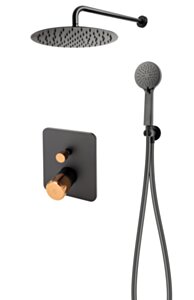 Fdesign Zestaw podtynkowy natryskowy z deszczownią FD1-ARD-7PSET1-25