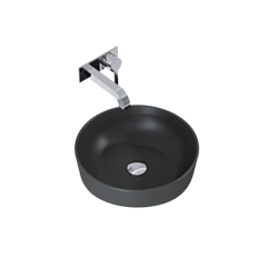 ELITA UMYWALKA LORCA 42x42 BLAT, CERAM ANTHRACITE MATT( ELITA 145007) SZE-145007