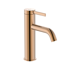 ROCA ONA Bateria umywalkowa jednouchwytowa Cold Start z korkiem click-clack  rose gold ROCA CR-A5A3A9ERG0