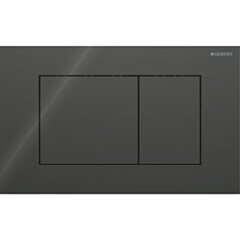 GEBERIT Przycisk Geberit Sigma40, przedni, szkło czarne, prostokątny GEB-115.629.SJ.1