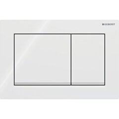 GEBERIT Przycisk WC Omega20  biały-chr.bł.-biały prostokątny GEB-115.080.KJ.1