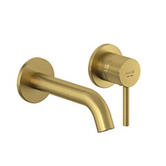 KLUDI KLUDI BOZZ podtynk.bateria umywalk.180mm  złoty szczotkowany KLU-38244N076