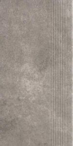 Paradyż Magnetik Grafit Stopnica Prosta Nacinana Mat 29,8x59,8 G1