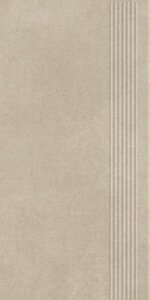 Paradyż Magnetik Beige Stopnica Prosta Nacinana Polpoler 29,8x59,8 G1