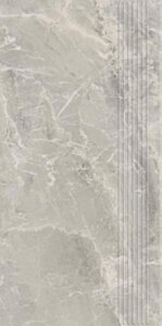 Paradyż Little Rocks Grey Stopnica Prasowana Mat. 29,8x59,8 G1