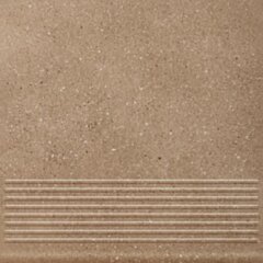 Paradyż Mattone Sabbia Brown Stopnica Prosta 30x30 G1