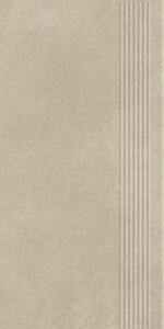 Paradyż Magnetik Beige Stopnica Prosta Nacinana Mat 29,8x59,8 G1