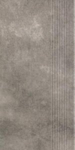 Paradyż Magnetik Grafit Stopnica Prasowana Mat. 29,8x59,8 G1