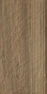 Paradyż Carrizo Wood Stopnica Prosta Struktura Mat 30,0x60,0 G1