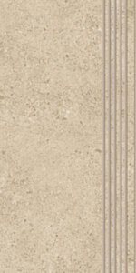 Paradyż Authority Beige Stopnica Prosta Nacinana Mat. 29,8x59,8 G1